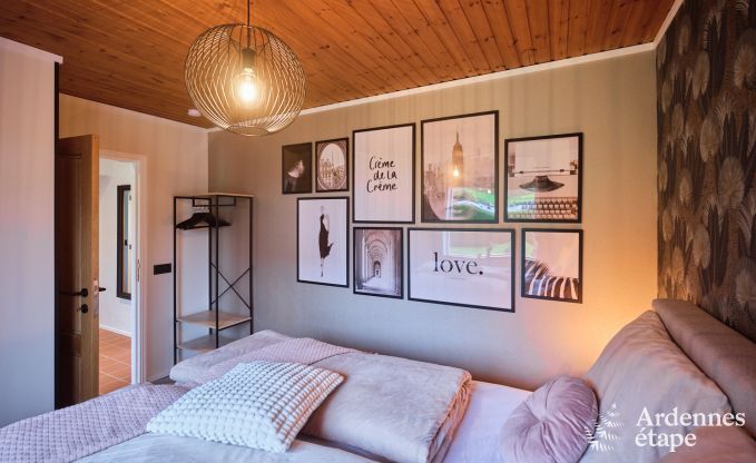 Gezellige chalet in Burg-Reuland: perfect vakantiehuis voor 6 personen met sauna en privtuin in de Oostkantons