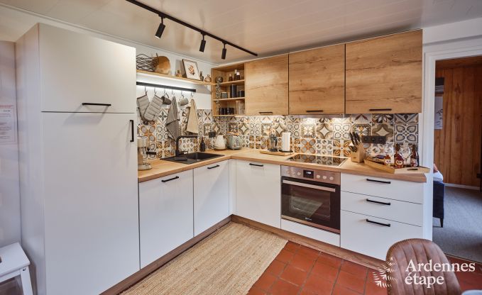 Gezellige chalet in Burg-Reuland: perfect vakantiehuis voor 6 personen met sauna en privtuin in de Oostkantons