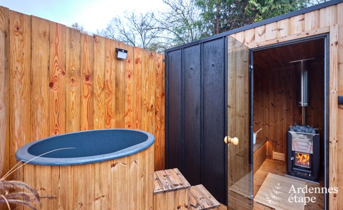 Gezellige chalet in Burg-Reuland: perfect vakantiehuis voor 6 personen met sauna en privtuin in de Oostkantons