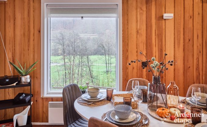 Gezellige chalet in Burg-Reuland: perfect vakantiehuis voor 6 personen met sauna en privtuin in de Oostkantons