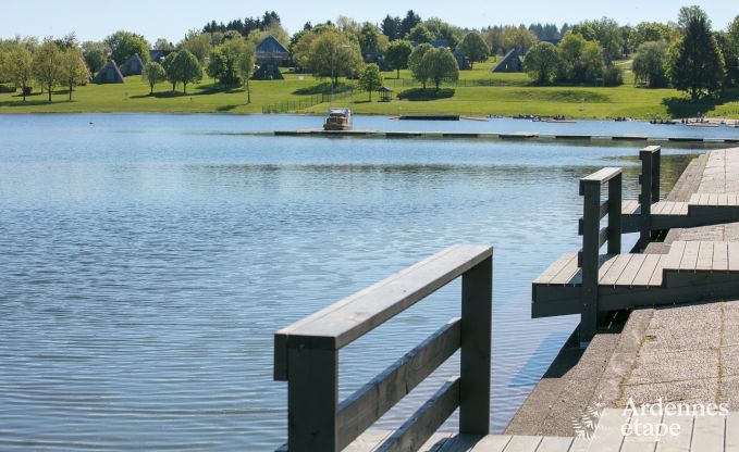 Luxeappartement voor 4 p. met uitzicht op het meer van Bütgenbach