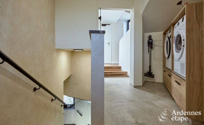 Luxe vakantiehuis in Butgenbach: watertoren met sauna, bubbelbad en panoramisch uitzicht voor 6 personen