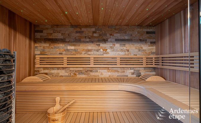 Ruime en luxueuze villa voor 14 personen met binnenzwembad in de Hoge Venen