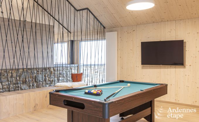 Uitzonderlijke vakantievilla voor 16 personen met binnenzwembad in de Hoge Venen