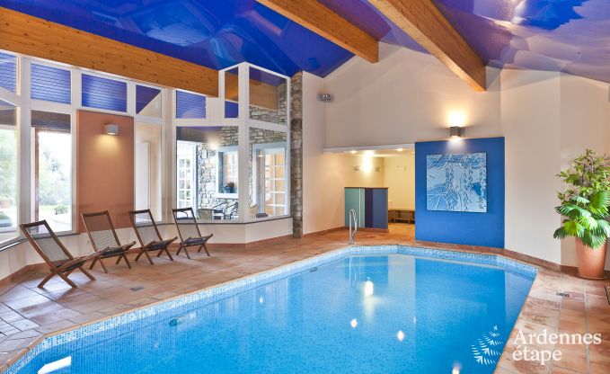 Luxevilla met zwembad en wellness voor 26 personen te huur dicht bij Butgenbach