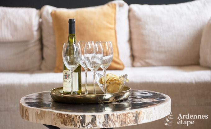 Ruime loft in Chimay voor 14 personen met 6 slaap- en badkamers, jacuzzi en privtuin