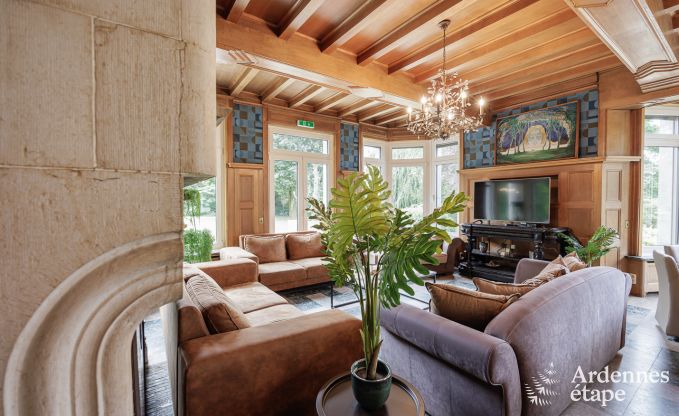 Luxueus kasteel in Chiny voor 32 personen in de Ardennen