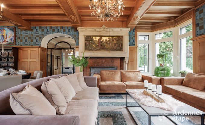 Luxueus kasteel in Chiny voor 32 personen in de Ardennen