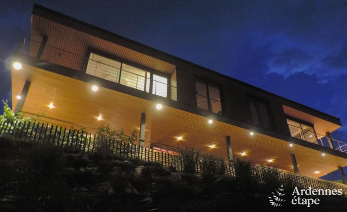 Vakantiehuis voor 2 personen met verbluffend zicht te huur in Coo
