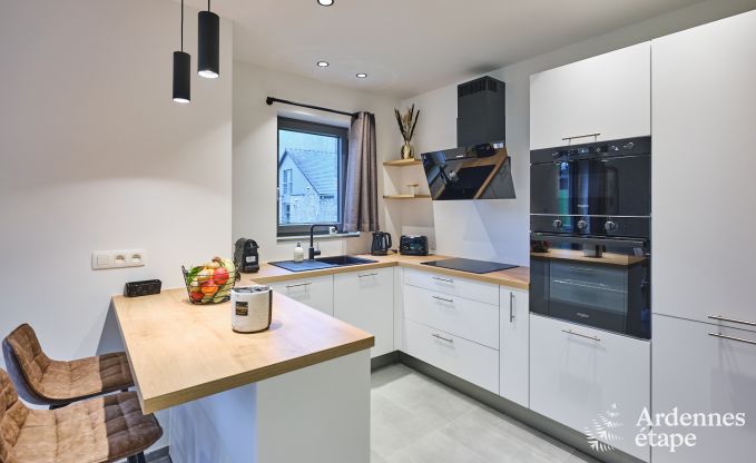 Vakantiewoning in het hart van Coo: modern comfort voor 5 personen met tuin en hond welkom