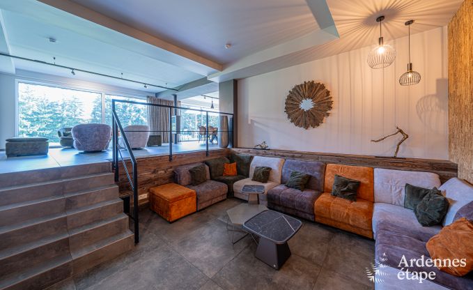 Ruime luxevilla in Daverdisse voor 22 personen met 11 slaapkamers, binnenzwembad, sauna en jacuzzi