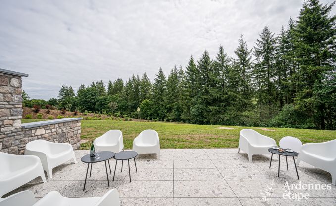 Luxe villa Daverdisse, 10 slaapkamers, 9 badkamers, zwembad, jacuzzi, sauna, speelruimte, nabij bos en rivier