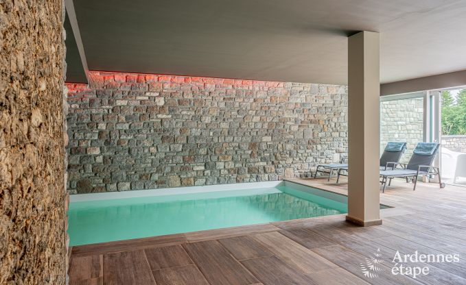 Luxe villa Daverdisse, 10 slaapkamers, 9 badkamers, zwembad, jacuzzi, sauna, speelruimte, nabij bos en rivier