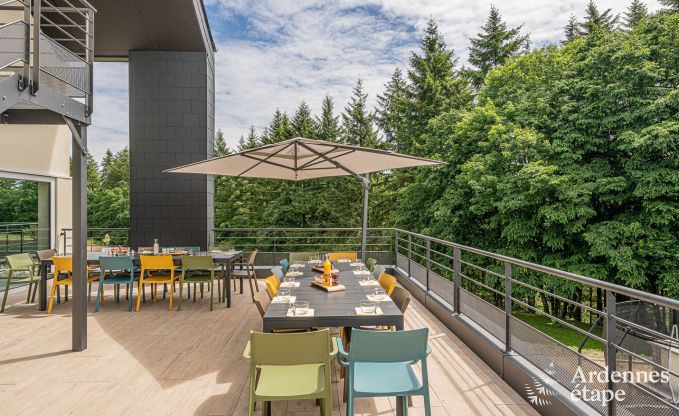 Luxe villa Daverdisse, 10 slaapkamers, 9 badkamers, zwembad, jacuzzi, sauna, speelruimte, nabij bos en rivier