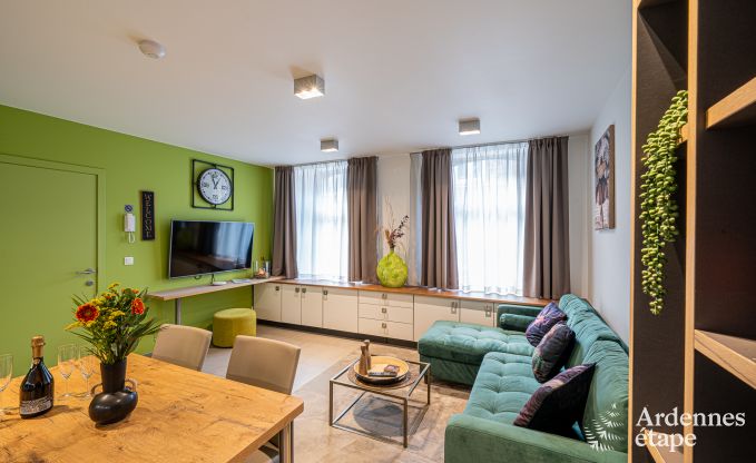 Romantische suite voor 2 personen in Barvaux: luxe faciliteiten, sauna en jacuzzi in de Ardennen