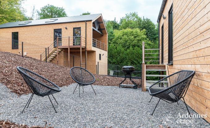 Chalet in Durbuy met sauna en kicker voor 8 personen in de Ardennen