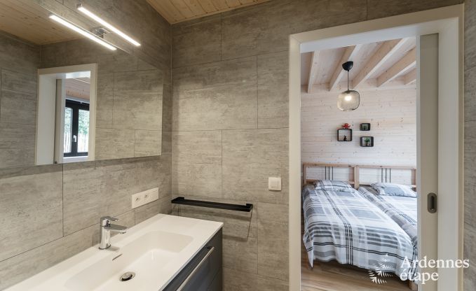 Chalet in Durbuy met sauna en kicker voor 8 personen in de Ardennen