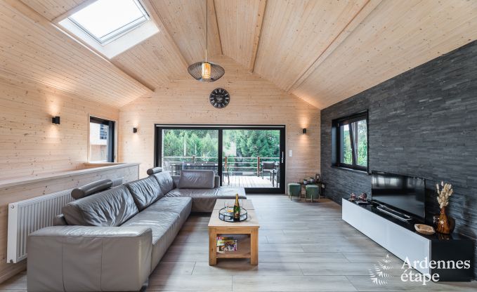 Chalet in Durbuy met sauna en kicker voor 8 personen in de Ardennen