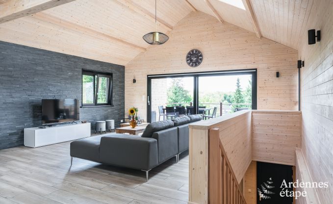 Chalet in Durbuy met sauna en kicker voor 8 personen in de Ardennen