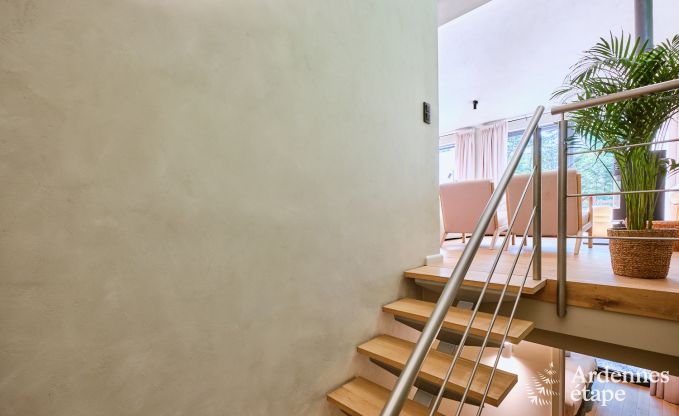 Ruime chalet voor 8 personen met sauna in de bossen rond Durbuy