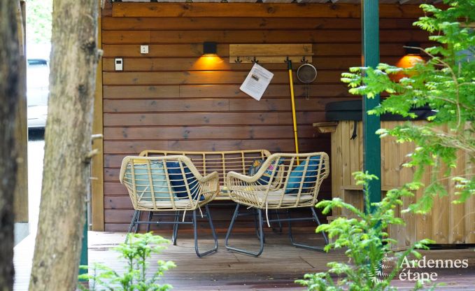 Zeer comfortabel chalet in Durbuy voor 6/7 personen in de Ardennen