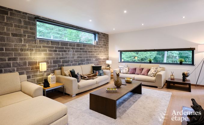 Luxevilla in Durbuy voor 8 personen met jacuzzi, sauna, overdekt terras en privtuin