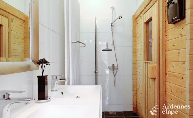 Prachtige villa te huur voor 8 personen met sauna en hottub nabij de Durbuy Golf Club