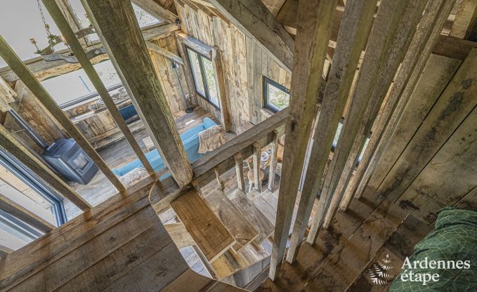 Uniek verblijf voor 2 personen in Durbuy met houtpelletkachel, barbecue en priv�tuin