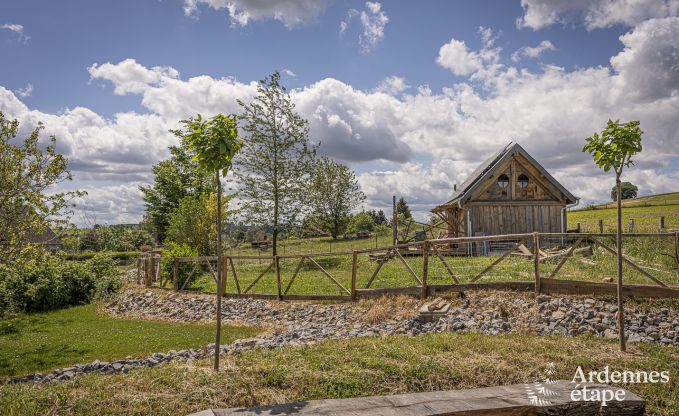 Uniek verblijf voor 2 personen in Durbuy met houtpelletkachel, barbecue en priv�tuin