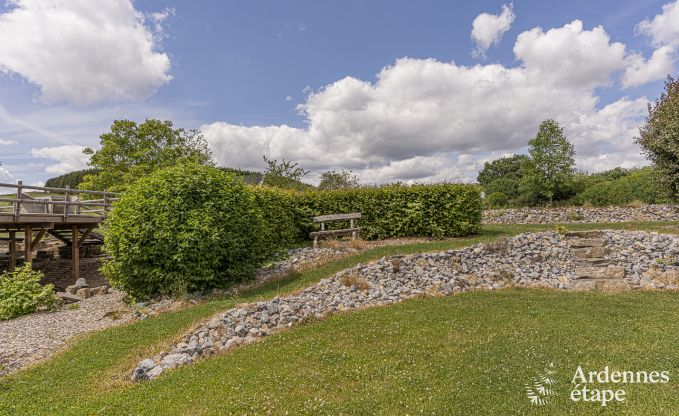 Uniek verblijf voor 2 personen in Durbuy met houtpelletkachel, barbecue en priv�tuin