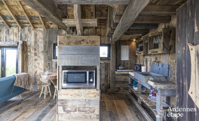 Uniek verblijf voor 2 personen in Durbuy met houtpelletkachel, barbecue en priv�tuin