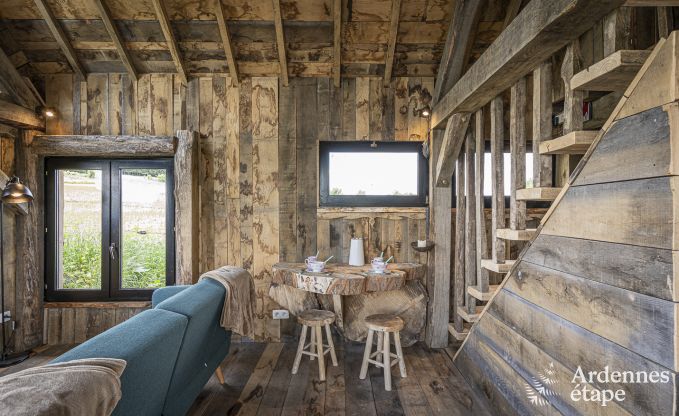 Uniek verblijf voor 2 personen in Durbuy met houtpelletkachel, barbecue en priv�tuin