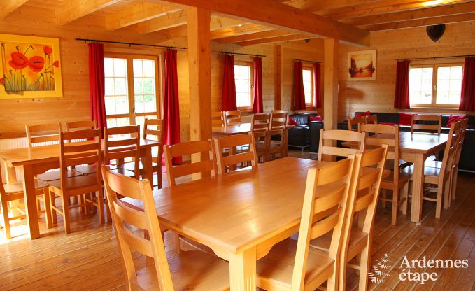 Chalet in Durbuy voor 24 personen in de Ardennen