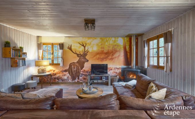 Chalet met sauna in Durbuy voor 4 personen