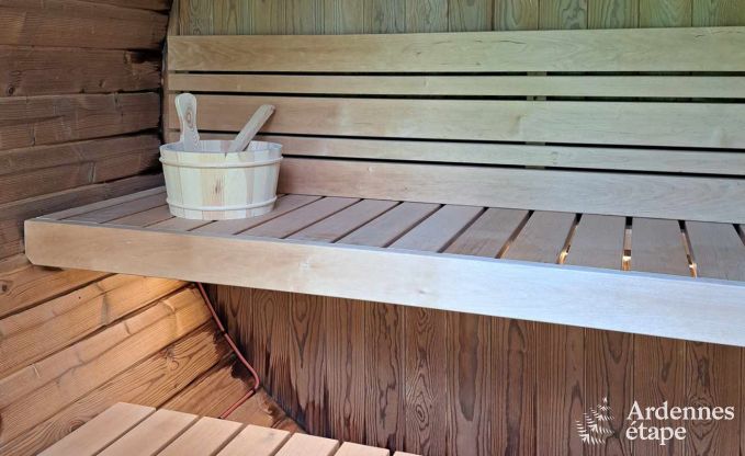 Chalet met sauna in Durbuy voor 4 personen