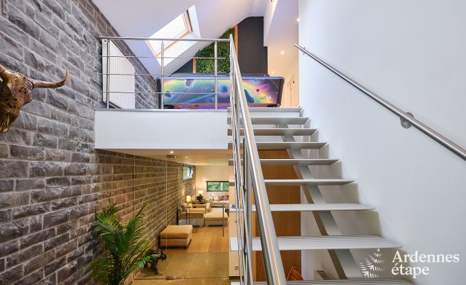 Luxevilla in Durbuy voor 8 personen met jacuzzi, sauna, overdekt terras en privtuin