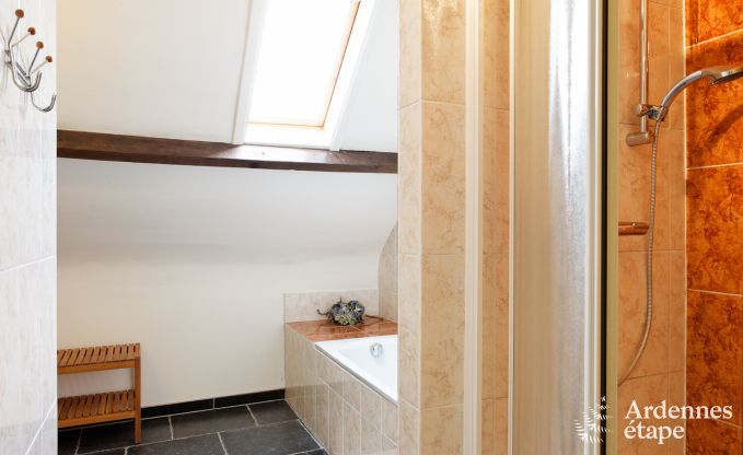 Ruim vakantiehuis in Durbuy: 26 personen, 9 kamers, hart van de Ardennen