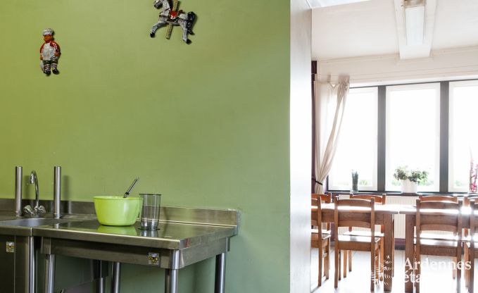 Vakantiehuis in Durbuy: 32 personen, 12 kamers, priv�tuin, hart van de Belgische Ardennen