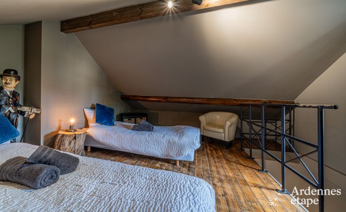 Charmante vakantiewoning voor 6 personen in �rez�e met 3 slaapkamers, priv�terras en houtkachel nabij de rustige Aisne-rivier