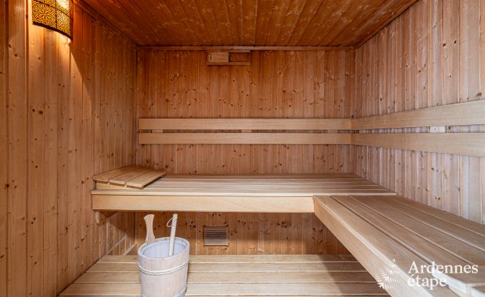 Ruim vakantiehuis voor 32 personen in Ferri�res met 12 slaapkamers, sauna, jacuzzi en speelvoorzieningen