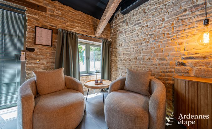 Luxe romantische woning voor 2 personen in Sainte-C�cile, met sauna en jacuzzi
