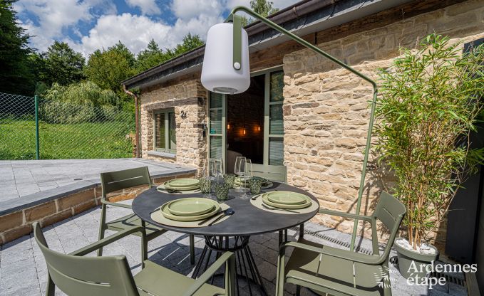 Luxe romantische woning voor 2 personen in Sainte-C�cile, met sauna en jacuzzi