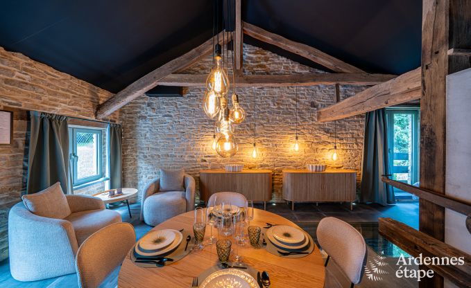 Luxe romantische woning voor 2 personen in Sainte-C�cile, met sauna en jacuzzi