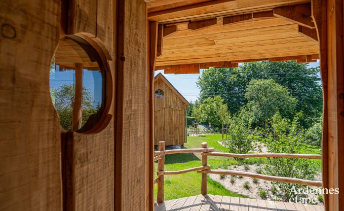 Sprookjesachtige paalwoning in Francorchamps, Hoge Venen