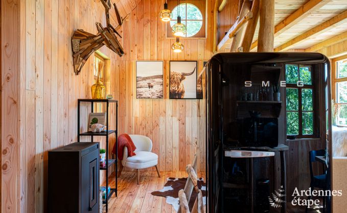 Sprookjesachtige paalwoning in Francorchamps, Hoge Venen