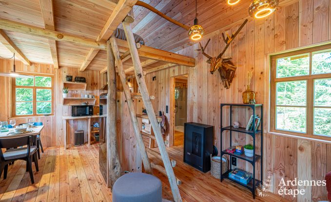 Sprookjesachtige paalwoning in Francorchamps, Hoge Venen