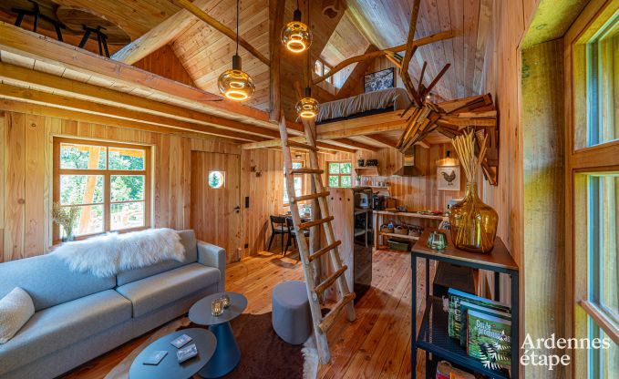 Sprookjesachtige paalwoning in Francorchamps, Hoge Venen