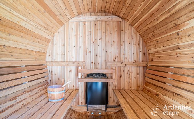 Vakantiehuis voor 4 personen met sauna en jacuzzi in Francorchamps, Ardennen