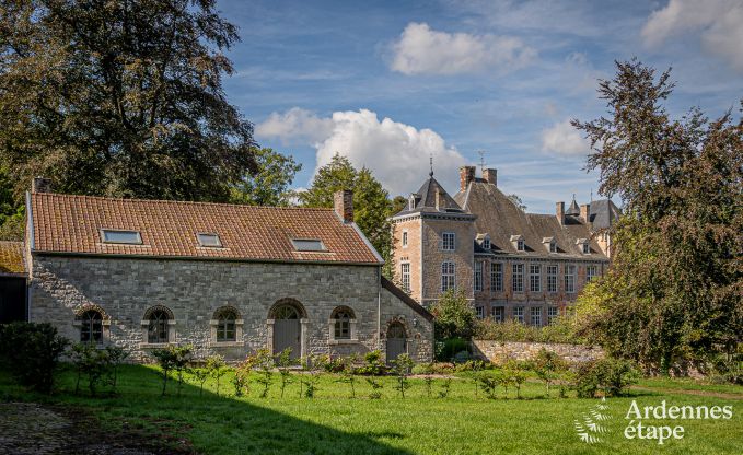 Vakantiehuis voor 6 op het domein van een kasteel in de Ardennen