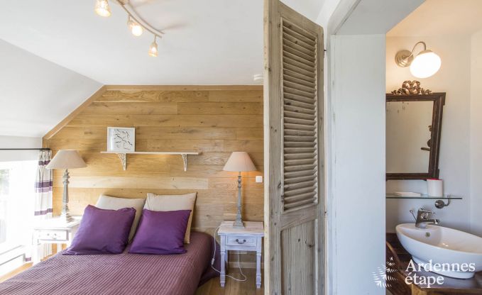 Vakantiehuis voor gezinnen in Gouvy met zwembad, sauna en uitzicht in de Ardennen